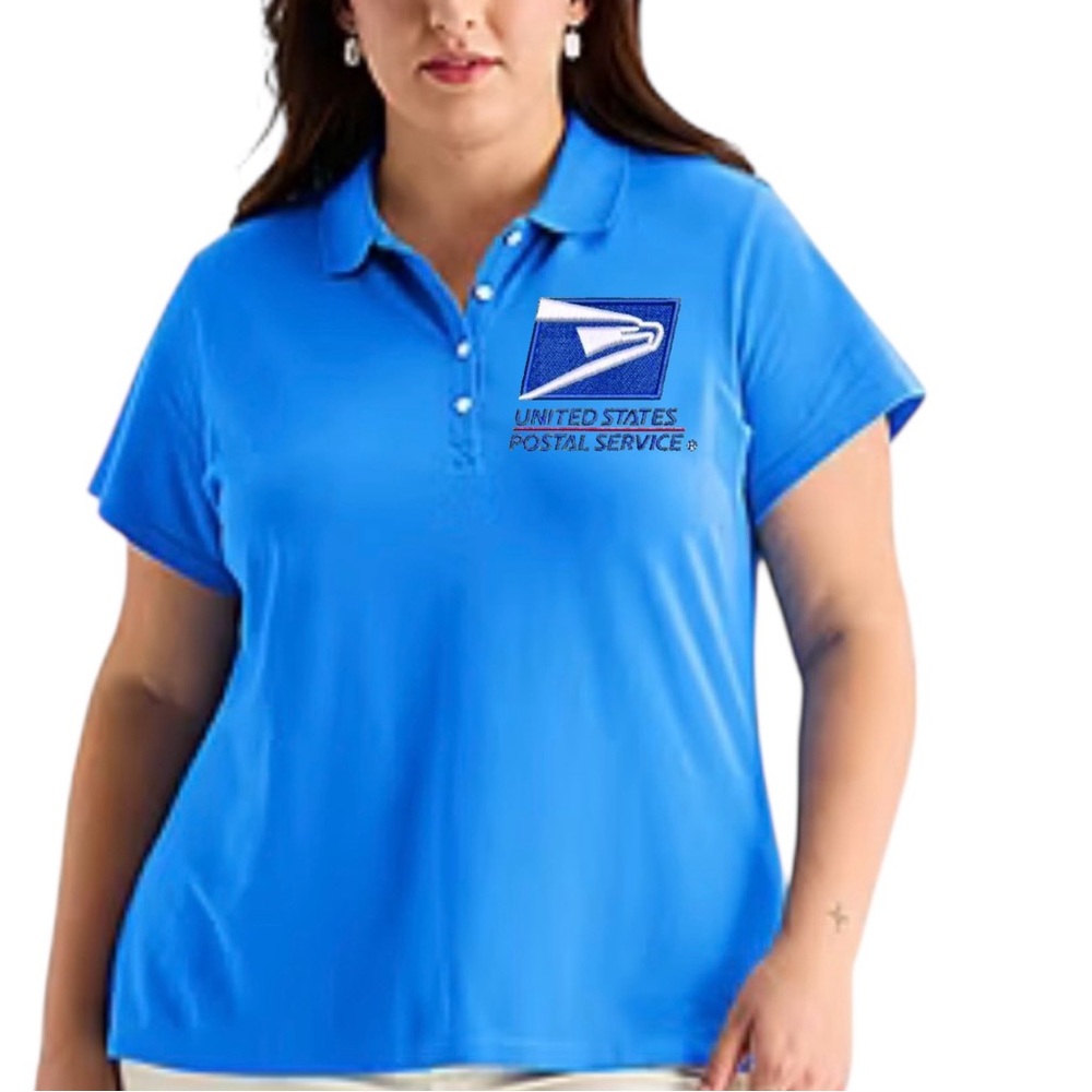 USPS Polo shirt Custom made to order polo shirt embroidered 2XL 3XL 4XL 5XL